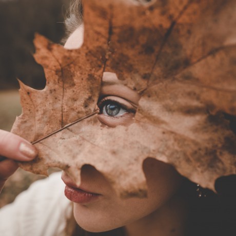Eye Leaf Square